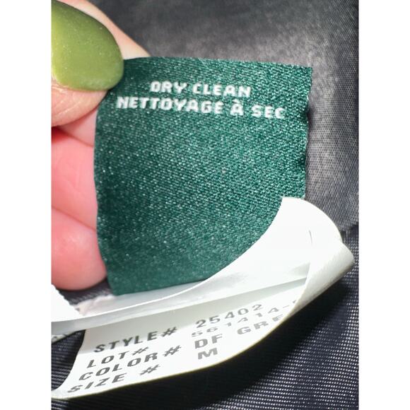 Lauren Ralph Lauren Women’s Pea Coat Wool Blend Lined Gray M Preppy Old Money - Picture 11 of 14